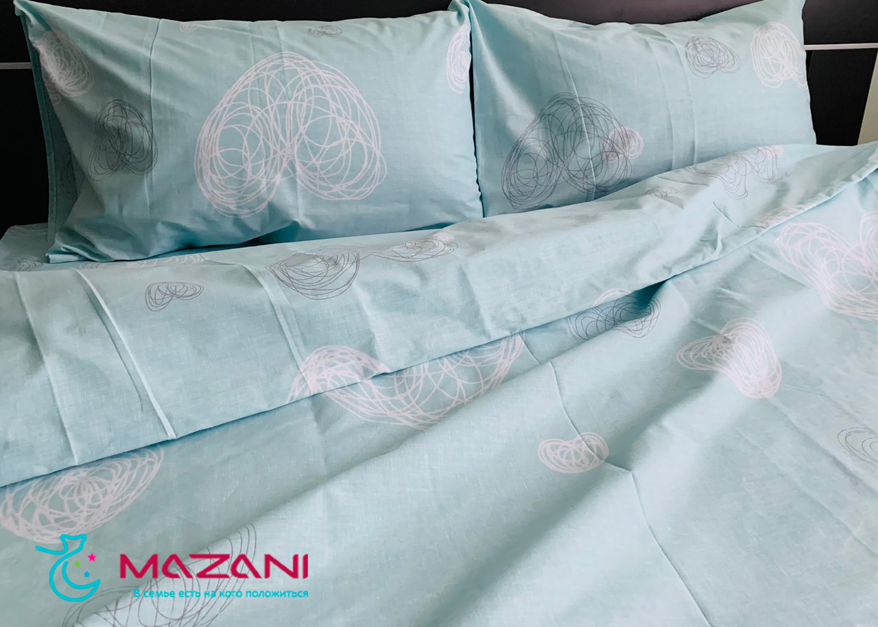 Постельное белье двуспальное Mazani Lovely 50х70 см, 180х220 см, на резинке 160х200х25 см
Постельное белье двуспальное Mazani Lovely 50х70 см, 180х220 см, на резинке 160х200х25 см