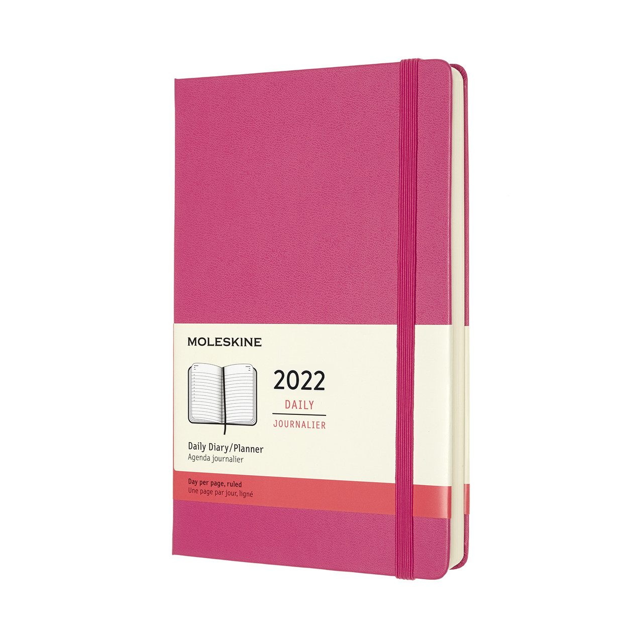 Ежедневник Moleskine 2022 Датированный Средний (13х21 см) 400 страниц Розовый (8056420858693)
Ежедневник Moleskine 2022 Датированный Средний (13х21 см) 400 страниц Розовый (8056420858693)
