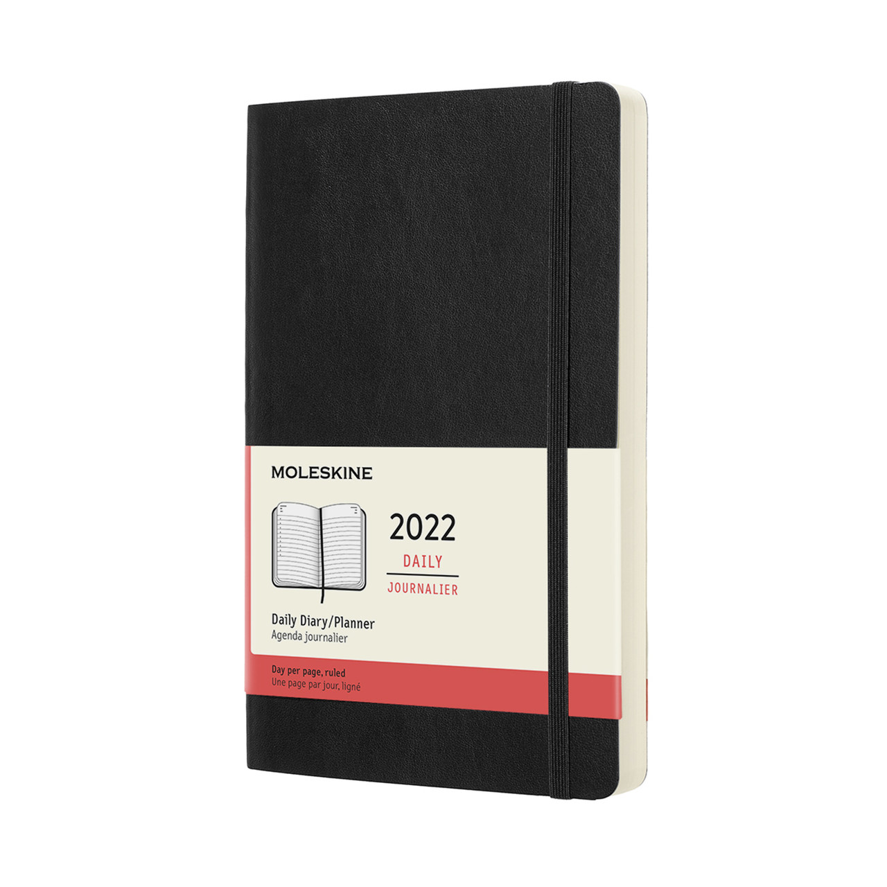 Ежедневник Moleskine 2022 Датированный Средний (13х21 см) 400 страниц Черный Мягкий (8056420855678)
Ежедневник Moleskine 2022 Датированный Средний (13х21 см) 400 страниц Черный Мягкий (8056420855678)