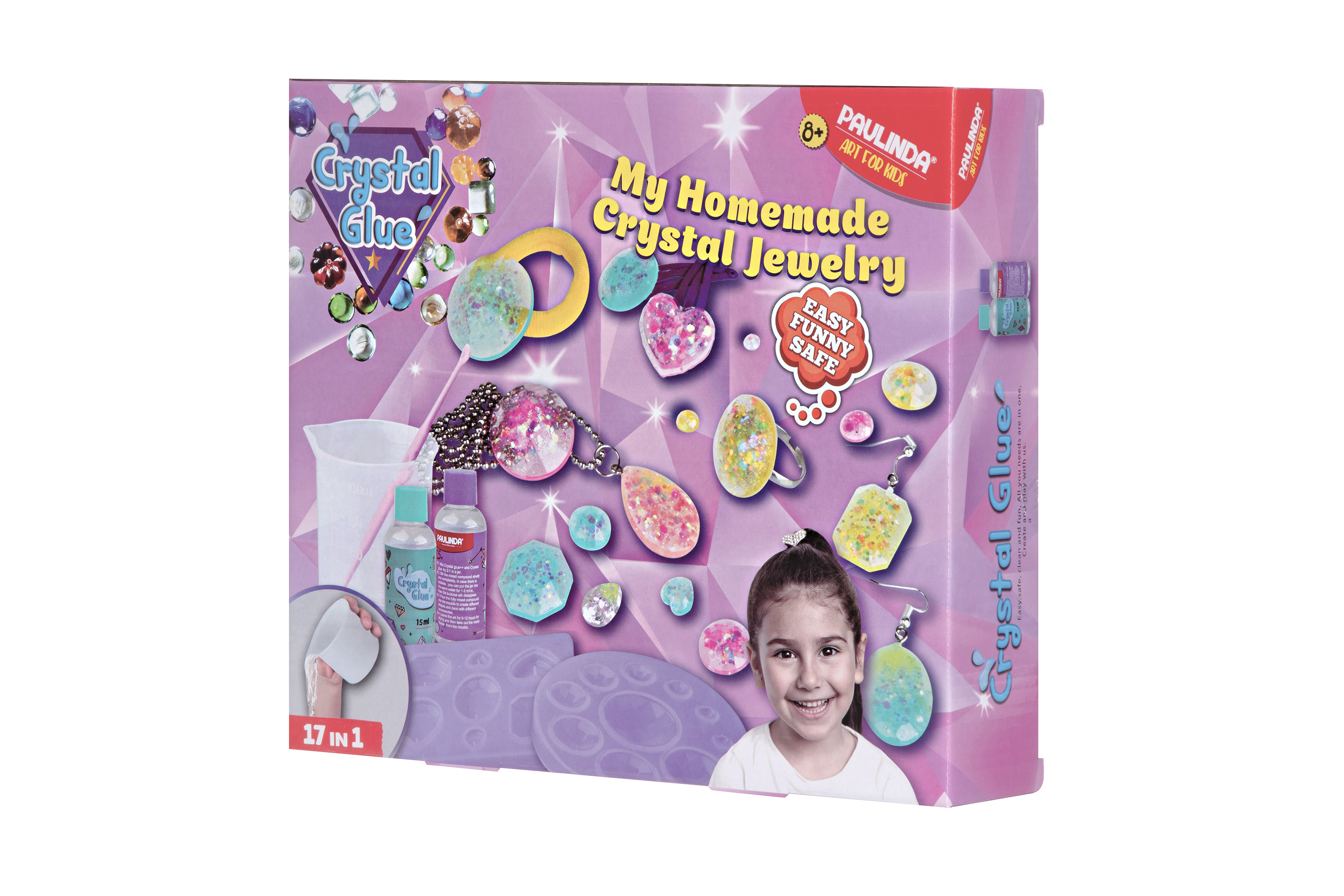 Набор для творчества Paulinda Crystal glue DIY "Бижутерия 17 в 1" (PL-199639)
Набор для творчества Paulinda Crystal glue DIY "Бижутерия 17 в 1" (PL-199639)