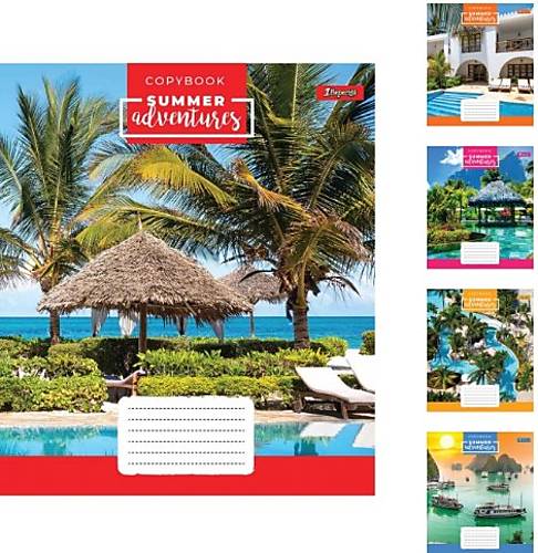 Тетрадь А5 60 листов в клетку Summer adventures (10 шт. в упак микс видов) 1 Вересня (765480)
Тетрадь А5 60 листов в клетку Summer adventures (10 шт. в упак микс видов) 1 Вересня (765480)