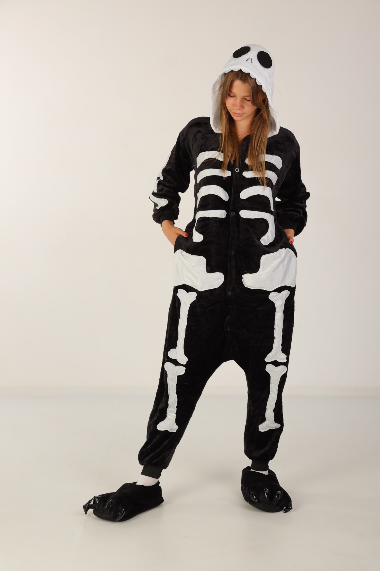 Пижама кигуруми Kigurumi Скелет Черный 175-185 см. (1022, Пижама кигуруми Kigurumi Скелет Черный XL 175-185 см. (1022)
Пижама кигуруми Kigurumi Скелет Черный 175-185 см. (1022, Пижама кигуруми Kigurumi Скелет Черный XL 175-185 см. (1022)
