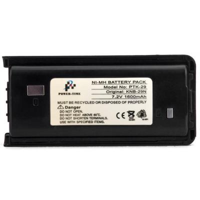 Аккумуляторная батарея PowerTime эквивалент акумулятора KNB-29N для Kenwood 1600 мАч NiMH (PTK-29)
Аккумуляторная батарея PowerTime эквивалент акумулятора KNB-29N для Kenwood 1600 мАч NiMH (PTK-29)