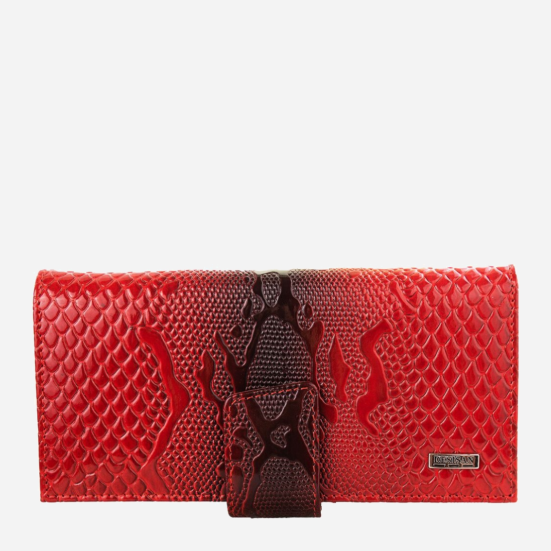 Женский кошелек кожаный Desisan SHI906-500 Красный 
Женский кошелек кожаный Desisan SHI906-500 Красный