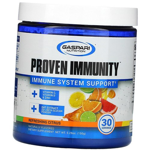 Комплекс для иммунитета, Proven Immunity, Gaspari Nutrition 150г Цитрус (36161002)
Комплекс для иммунитета, Proven Immunity, Gaspari Nutrition 150г Цитрус (36161002)