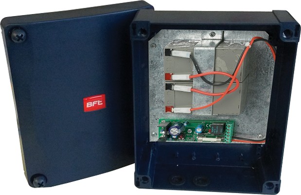 Комплект резервного питания автоматики для распашных ворот 24V BFT BBT BAT (2506)
Комплект резервного питания автоматики для распашных ворот 24V BFT BBT BAT (2506)