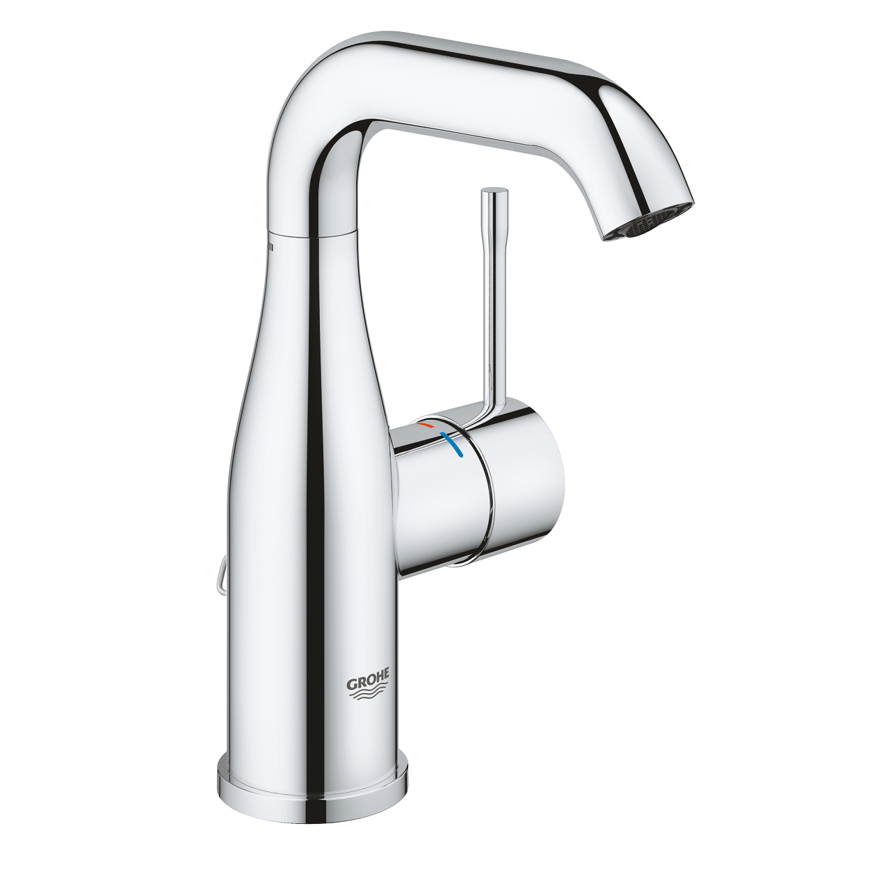 Смеситель для раковины Grohe Essence M-Size (цвет - хром), с донным клапаном цепочка (23480001)
Смеситель для раковины Grohe Essence M-Size (цвет - хром), с донным клапаном цепочка (23480001)