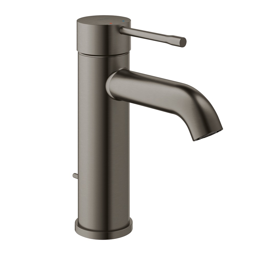 Смеситель для раковины Grohe Essence S-Size (цвет - тёмный графит, матовый), с донным клапаном (23589AL1)
Смеситель для раковины Grohe Essence S-Size (цвет - тёмный графит, матовый), с донным клапаном (23589AL1)