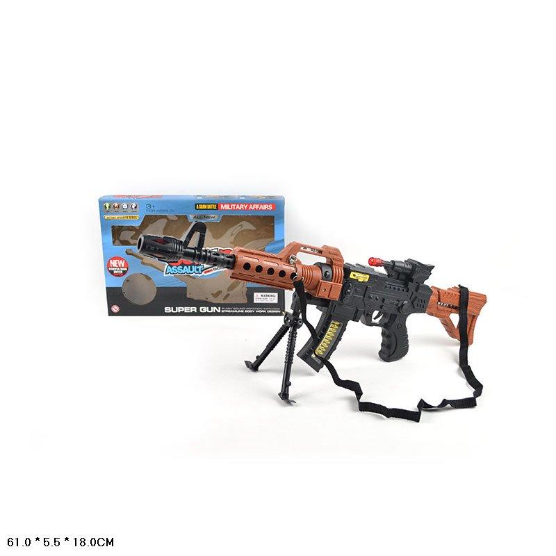 Детское игрушечное оружие Автомат "Super Gun" со световыми и звуковыми эффектами
Детское игрушечное оружие Автомат "Super Gun" со световыми и звуковыми эффектами