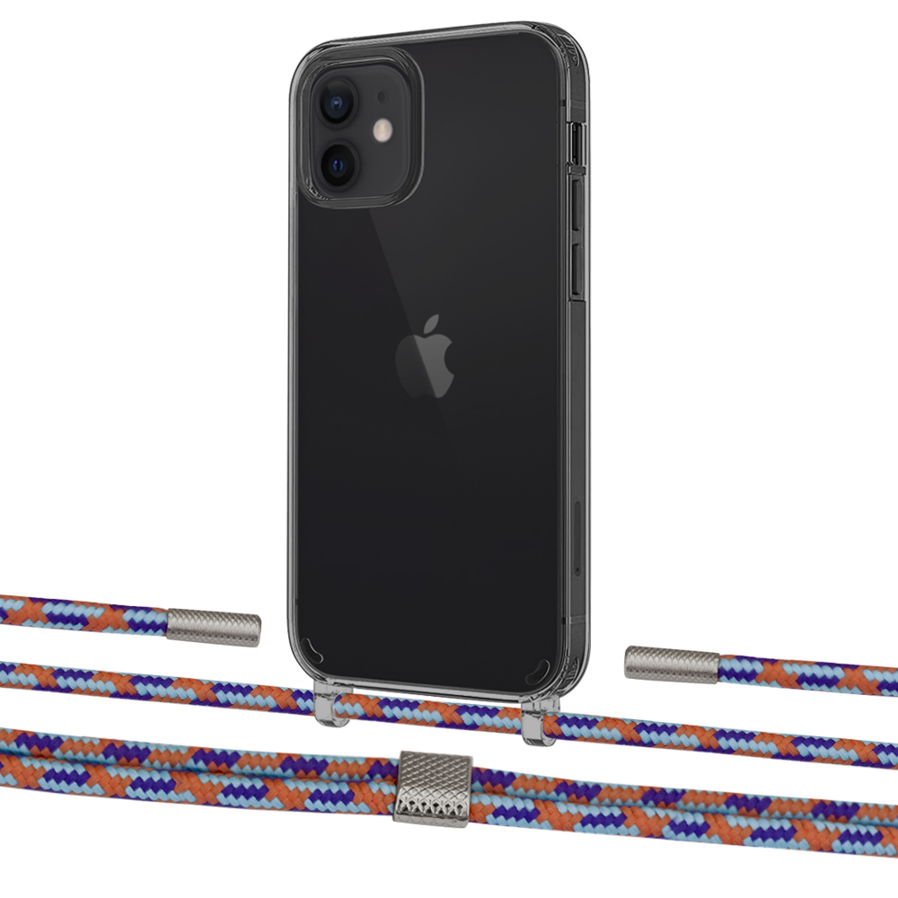 Чехол Upex Crossbody Protection Case для iPhone 12 mini Dark with Twine Blue Sunset and Fausset Silver
Чехол Upex Crossbody Protection Case для iPhone 12 mini Dark with Twine Blue Sunset and Fausset Silver