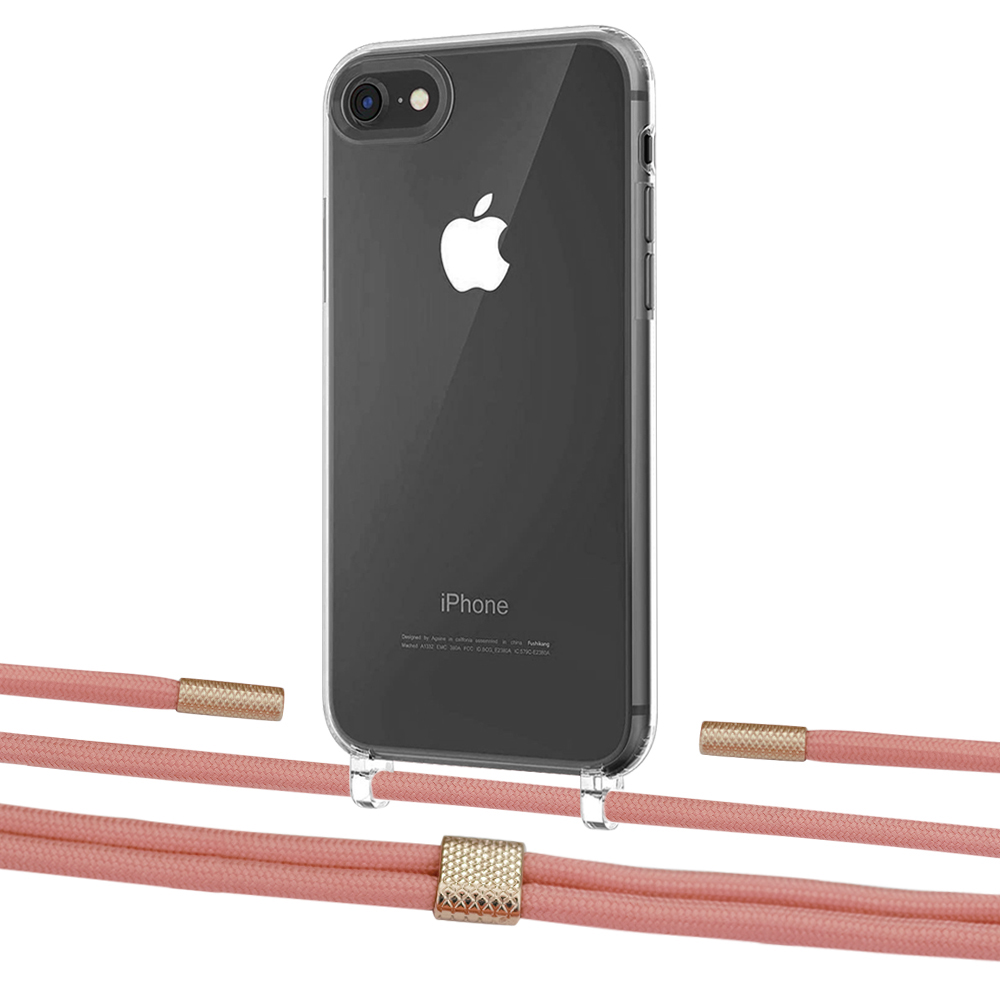 Чехол Upex Crossbody Protection Case для iPhone SE 2020 | 8 | 7 Crystal with Twine Cantaloupe and Fausset Gold
Чехол Upex Crossbody Protection Case для iPhone SE 2020 | 8 | 7 Crystal with Twine Cantaloupe and Fausset Gold