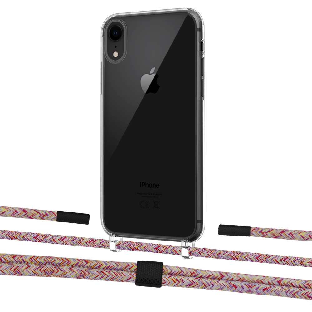 Чехол Upex Crossbody Protection Case для iPhone XR Crystal with Twine Mulberry and Fausset Matte Black
Чехол Upex Crossbody Protection Case для iPhone XR Crystal with Twine Mulberry and Fausset Matte Black