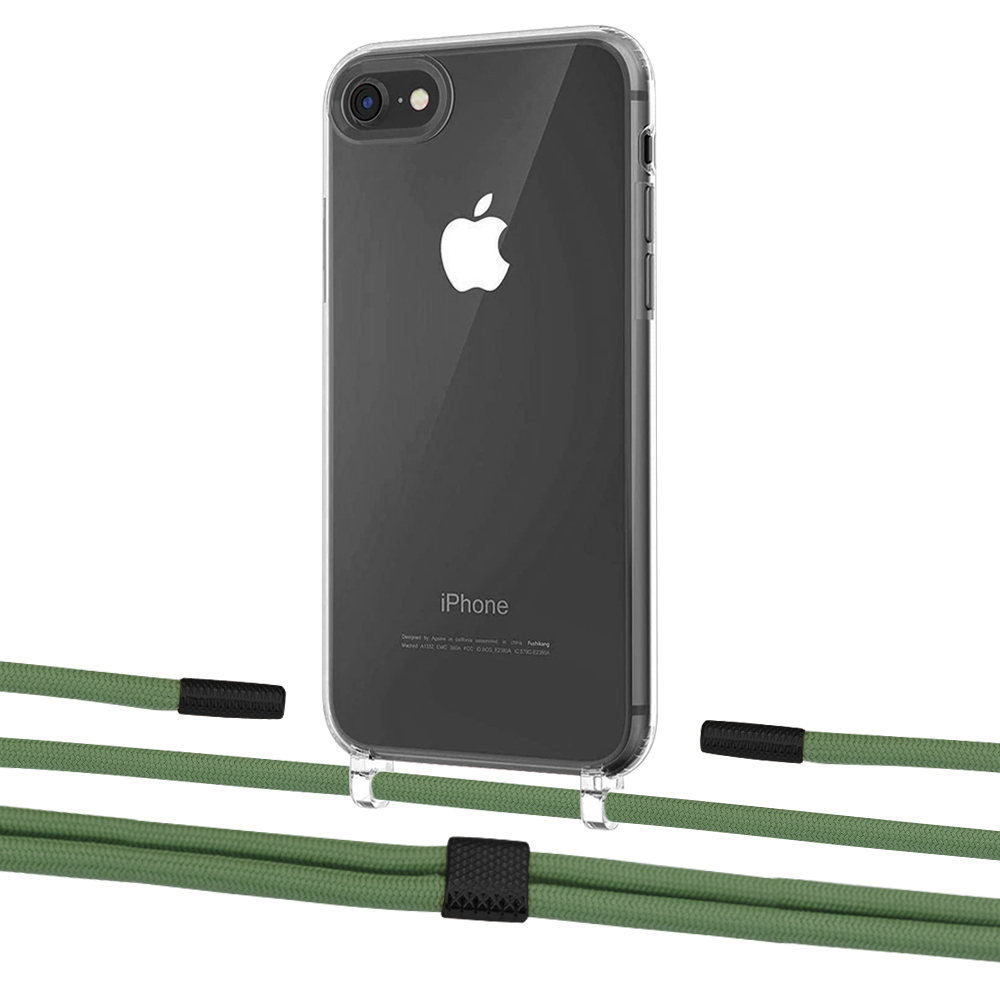 Чехол Upex Crossbody Protection Case для iPhone SE 2020 | 8 | 7 Crystal with Twine Mint and Fausset Matte Black
Чехол Upex Crossbody Protection Case для iPhone SE 2020 | 8 | 7 Crystal with Twine Mint and Fausset Matte Black