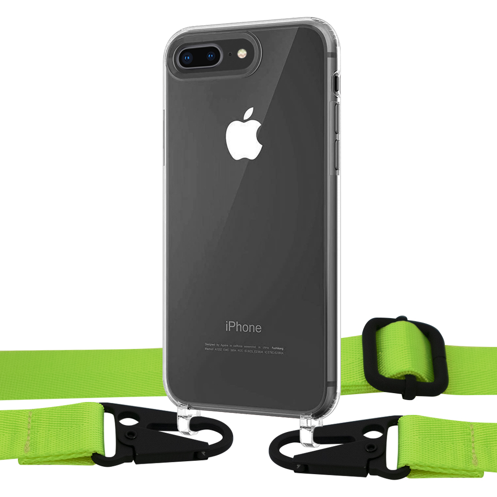 Чехол Upex Crossbody Protection Case для iPhone 8 Plus | 7 Plus Crystal with Harness Toxic Green
Чехол Upex Crossbody Protection Case для iPhone 8 Plus | 7 Plus Crystal with Harness Toxic Green