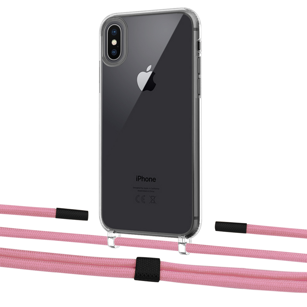 Чехол Upex Crossbody Protection Case для iPhone XS | X Crystal with Twine Coral and Fausset Matte Black
Чехол Upex Crossbody Protection Case для iPhone XS | X Crystal with Twine Coral and Fausset Matte Black