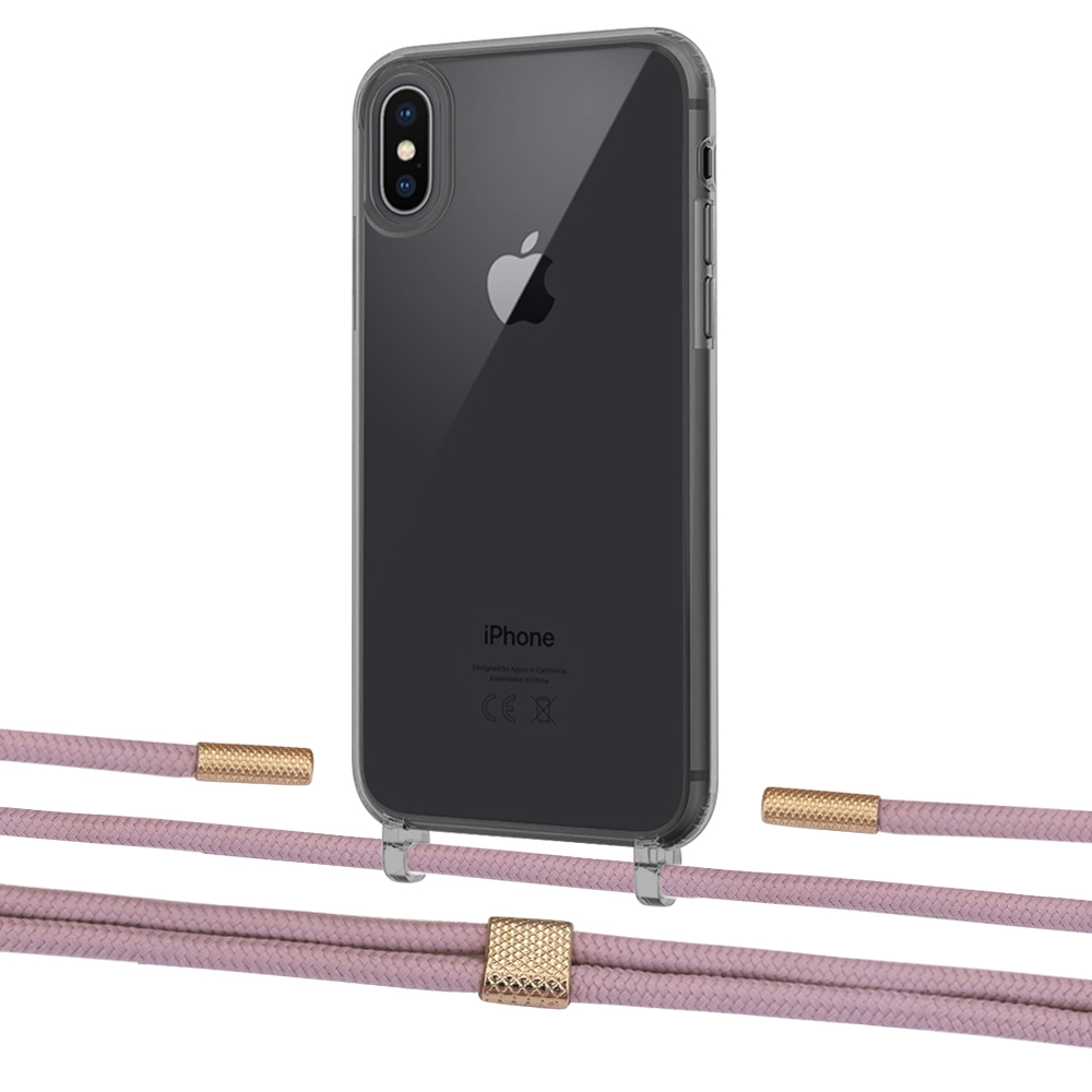 Чехол Upex Crossbody Protection Case для iPhone XS | X Dark with Twine Rose Gold and Fausset Gold
Чехол Upex Crossbody Protection Case для iPhone XS | X Dark with Twine Rose Gold and Fausset Gold