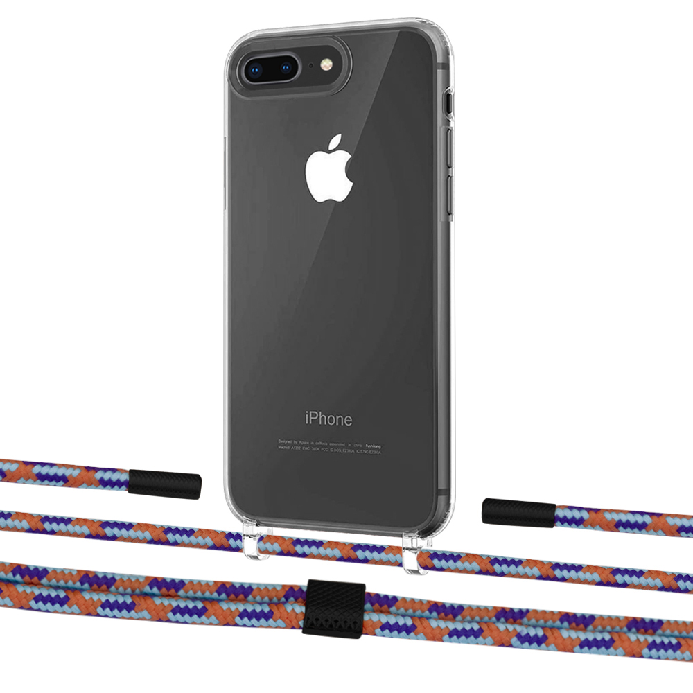 Чехол Upex Crossbody Protection Case для iPhone 8 Plus | 7 Plus Crystal with Twine Blue Sunset and Fausset Matte Black
Чехол Upex Crossbody Protection Case для iPhone 8 Plus | 7 Plus Crystal with Twine Blue Sunset and Fausset Matte Black