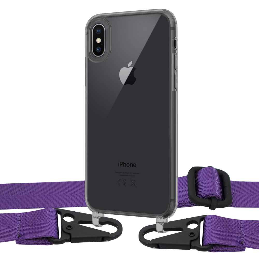 Чехол Upex Crossbody Protection Case для iPhone XS | X Dark with Harness Ultra Vionet
Чехол Upex Crossbody Protection Case для iPhone XS | X Dark with Harness Ultra Vionet