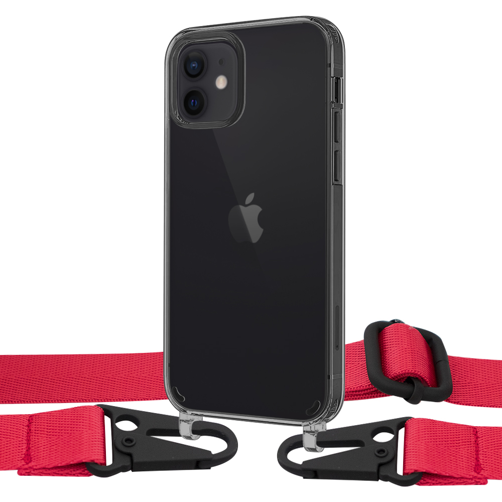 Чехол Upex Crossbody Protection Case для iPhone 12 | 12 Pro Dark with Harness Red
Чехол Upex Crossbody Protection Case для iPhone 12 | 12 Pro Dark with Harness Red