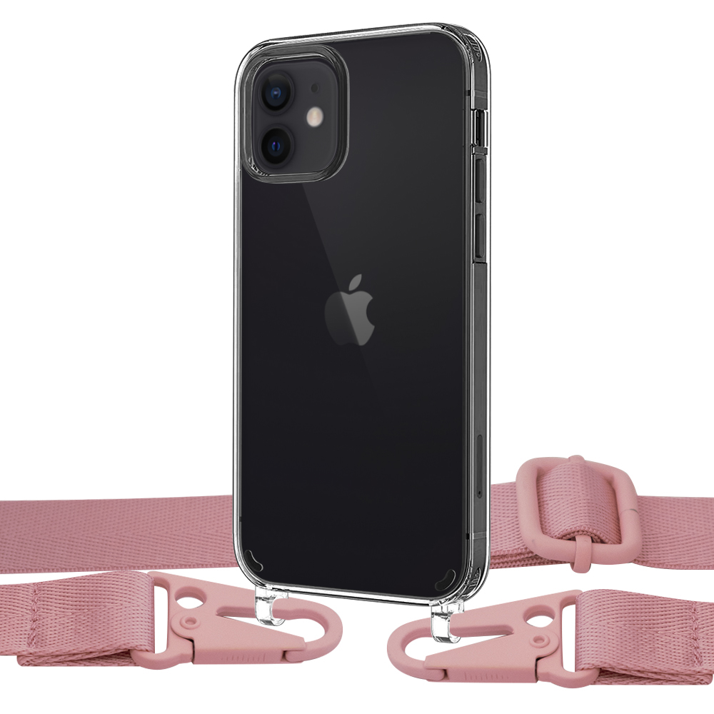 Чехол Upex Crossbody Protection Case для iPhone 12 mini Crystal with Harness Pink
Чехол Upex Crossbody Protection Case для iPhone 12 mini Crystal with Harness Pink