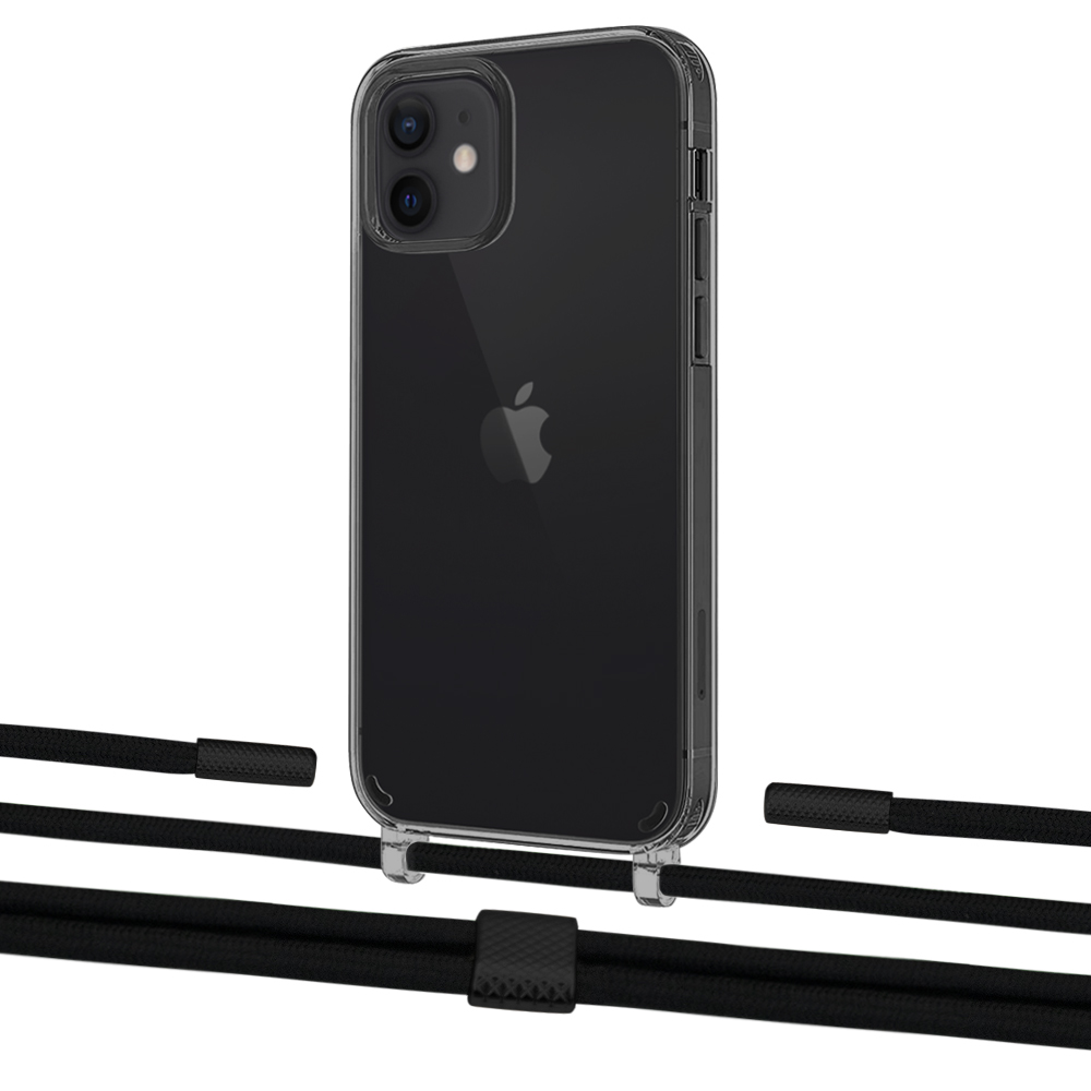 Чехол Upex Crossbody Protection Case для iPhone 12 mini Dark with Twine Black and Fausset Matte Black
Чехол Upex Crossbody Protection Case для iPhone 12 mini Dark with Twine Black and Fausset Matte Black
