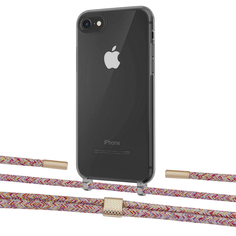 Чехол Upex Crossbody Protection Case для iPhone SE 2020 | 8 | 7 Dark with Twine Mulberry and Fausset Gold
Чехол Upex Crossbody Protection Case для iPhone SE 2020 | 8 | 7 Dark with Twine Mulberry and Fausset Gold