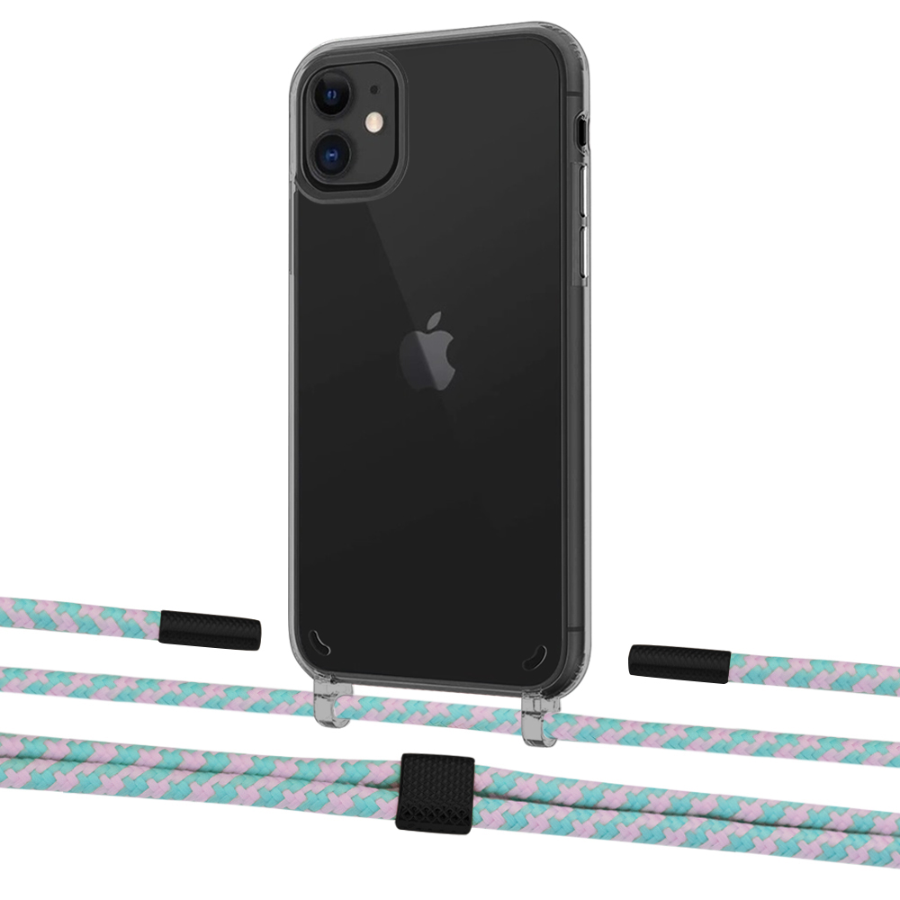Чехол Upex Crossbody Protection Case для iPhone 11 Dark with Twine Turquoise and Fausset Matte Black
Чехол Upex Crossbody Protection Case для iPhone 11 Dark with Twine Turquoise and Fausset Matte Black