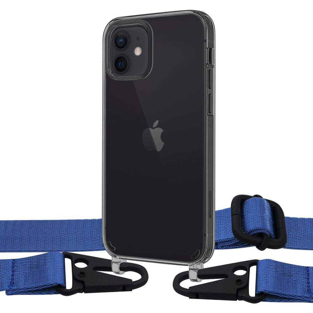 Чехол Upex Crossbody Protection Case для iPhone 12 mini Dark with Harness Capri Blue
Чехол Upex Crossbody Protection Case для iPhone 12 mini Dark with Harness Capri Blue