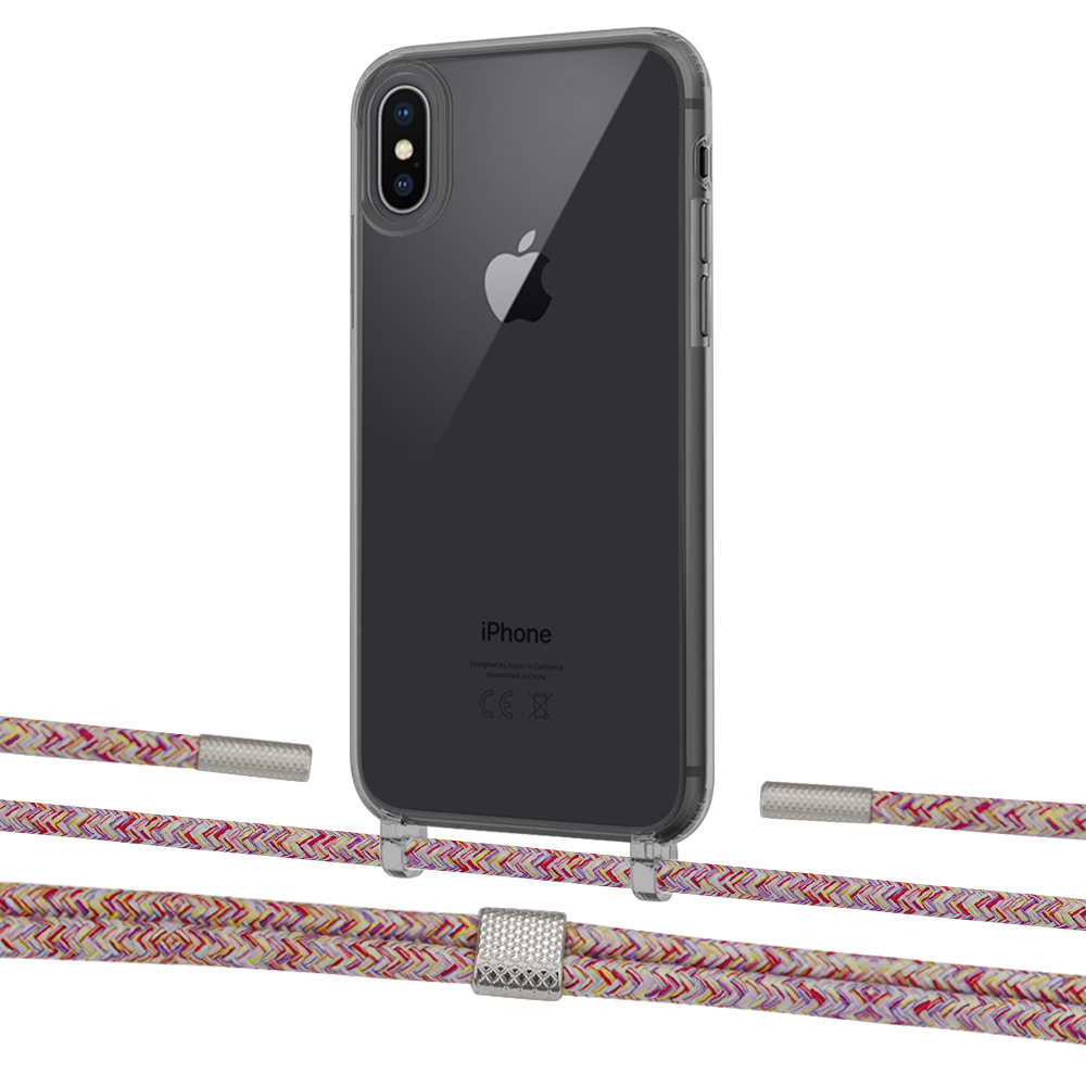 Чехол Upex Crossbody Protection Case для iPhone XS Max Dark with Twine Mulberry and Fausset Silver
Чехол Upex Crossbody Protection Case для iPhone XS Max Dark with Twine Mulberry and Fausset Silver