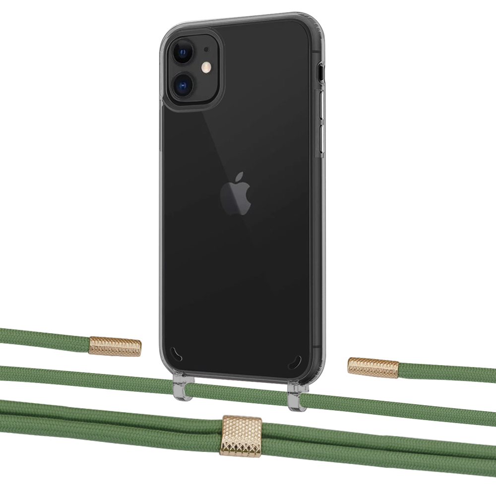 Чехол Upex Crossbody Protection Case для iPhone 11 Dark with Twine Mint and Fausset Gold
Чехол Upex Crossbody Protection Case для iPhone 11 Dark with Twine Mint and Fausset Gold