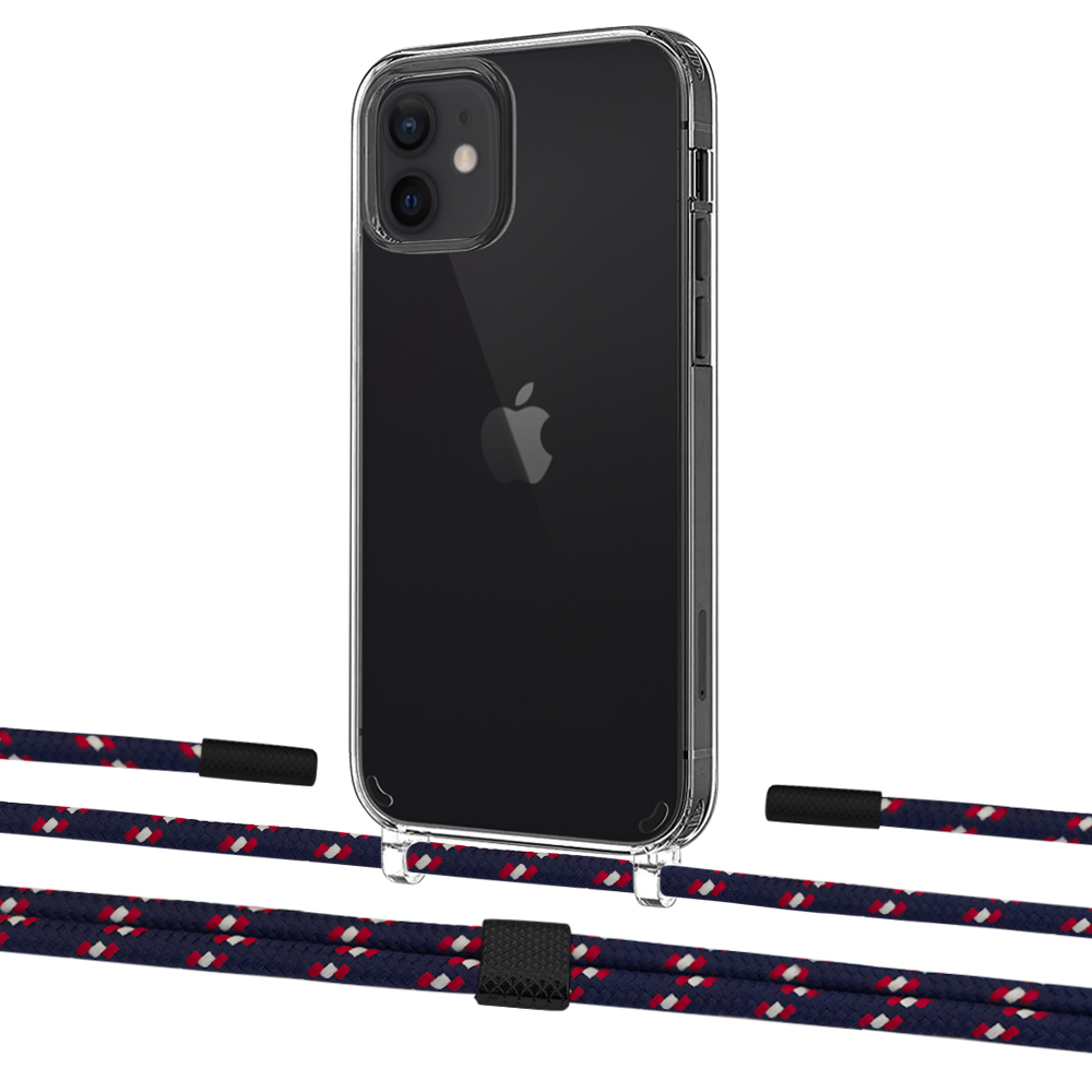 Чехол Upex Crossbody Protection Case для iPhone 12 mini Crystal with Twine Blue Marine and Fausset Matte Black
Чехол Upex Crossbody Protection Case для iPhone 12 mini Crystal with Twine Blue Marine and Fausset Matte Black