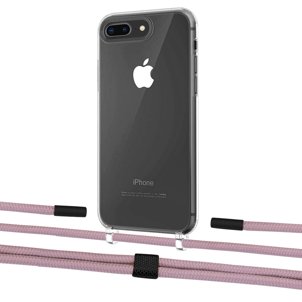 Чехол Upex Crossbody Protection Case для iPhone 8 Plus | 7 Plus Crystal with Twine Rose Gold and Fausset Matte Black
Чехол Upex Crossbody Protection Case для iPhone 8 Plus | 7 Plus Crystal with Twine Rose Gold and Fausset Matte Black
