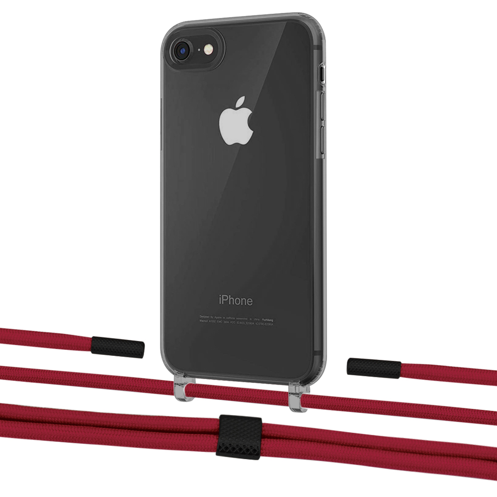 Чехол Upex Crossbody Protection Case для iPhone SE 2020 | 8 | 7 Dark with Twine Red and Fausset Matte Black
Чехол Upex Crossbody Protection Case для iPhone SE 2020 | 8 | 7 Dark with Twine Red and Fausset Matte Black