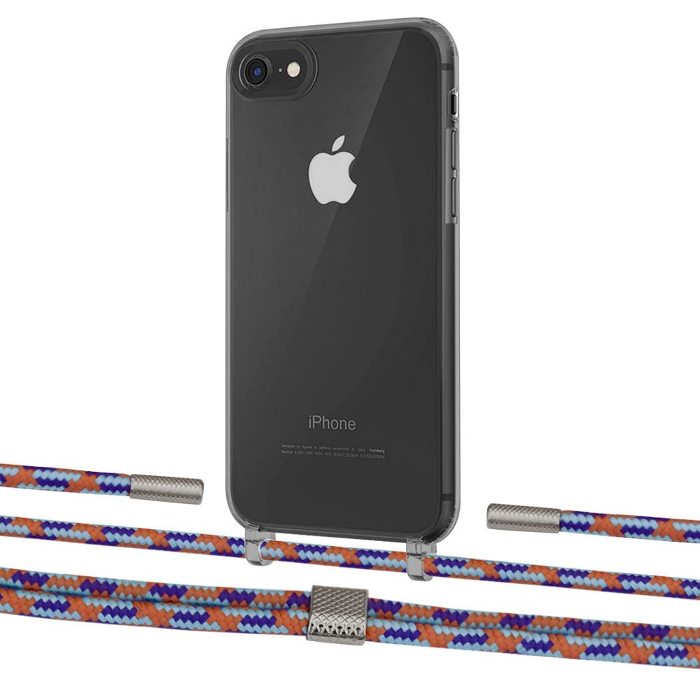 Чехол Upex Crossbody Protection Case для iPhone SE 2020 | 8 | 7 Dark with Twine Blue Sunset and Fausset Silver
Чехол Upex Crossbody Protection Case для iPhone SE 2020 | 8 | 7 Dark with Twine Blue Sunset and Fausset Silver