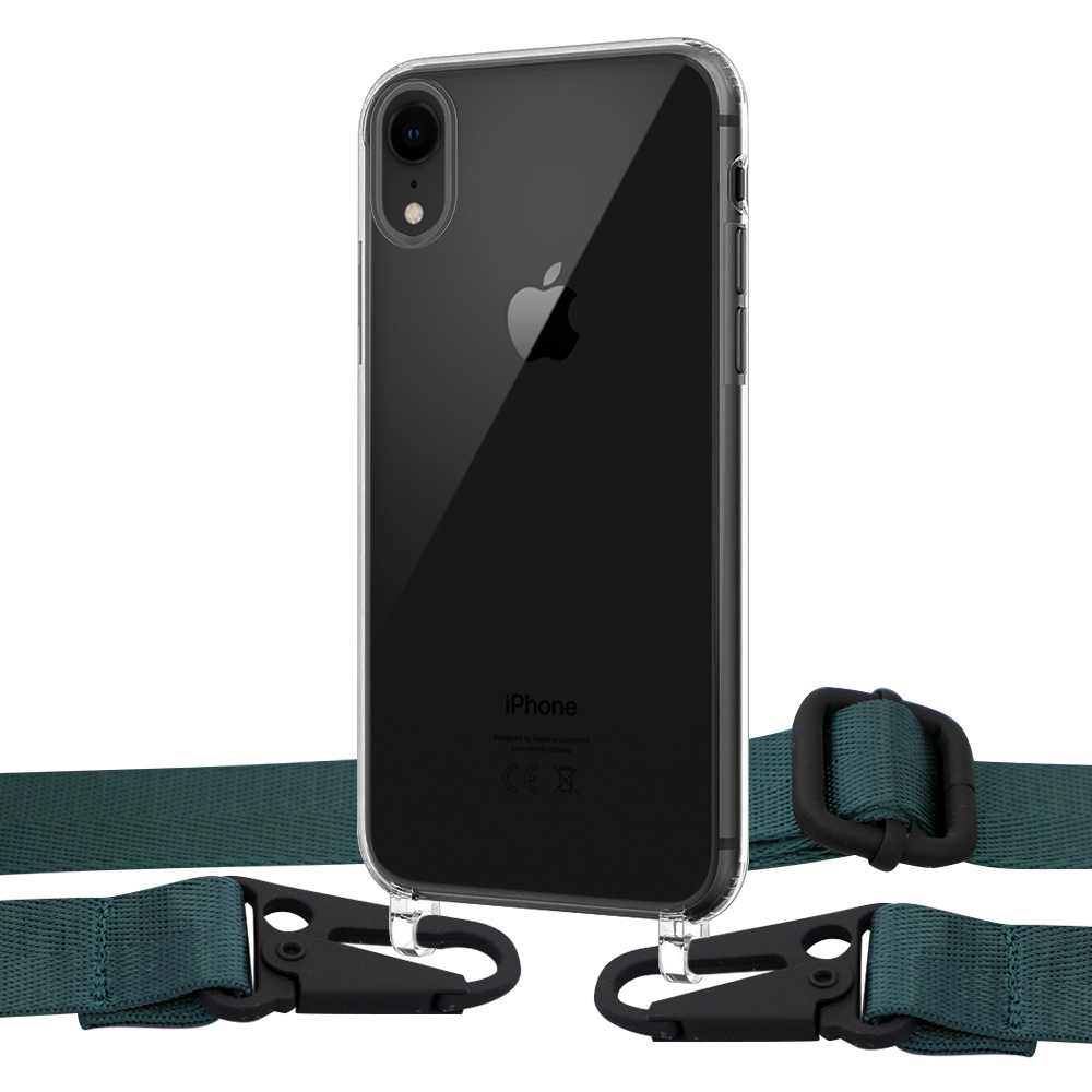 Чехол Upex Crossbody Protection Case для iPhone XR Crystal with Harness Cyprus Green
Чехол Upex Crossbody Protection Case для iPhone XR Crystal with Harness Cyprus Green