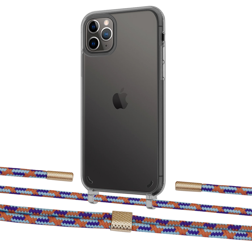 Чехол Upex Crossbody Protection Case для iPhone 11 Pro Dark with Twine Blue Sunset and Fausset Gold
Чехол Upex Crossbody Protection Case для iPhone 11 Pro Dark with Twine Blue Sunset and Fausset Gold