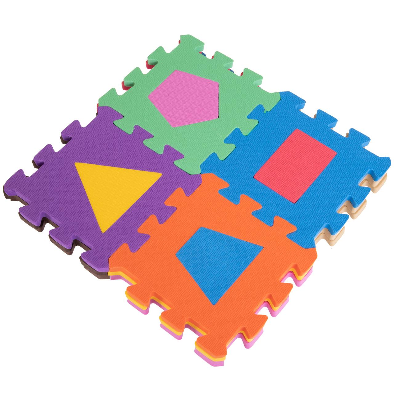 Детский коврик пазл веселая геометрия Zelart Baby Play Mat Kids 3526 12 элементов 120х90 см
Детский коврик пазл веселая геометрия Zelart Baby Play Mat Kids 3526 12 элементов 120х90 см