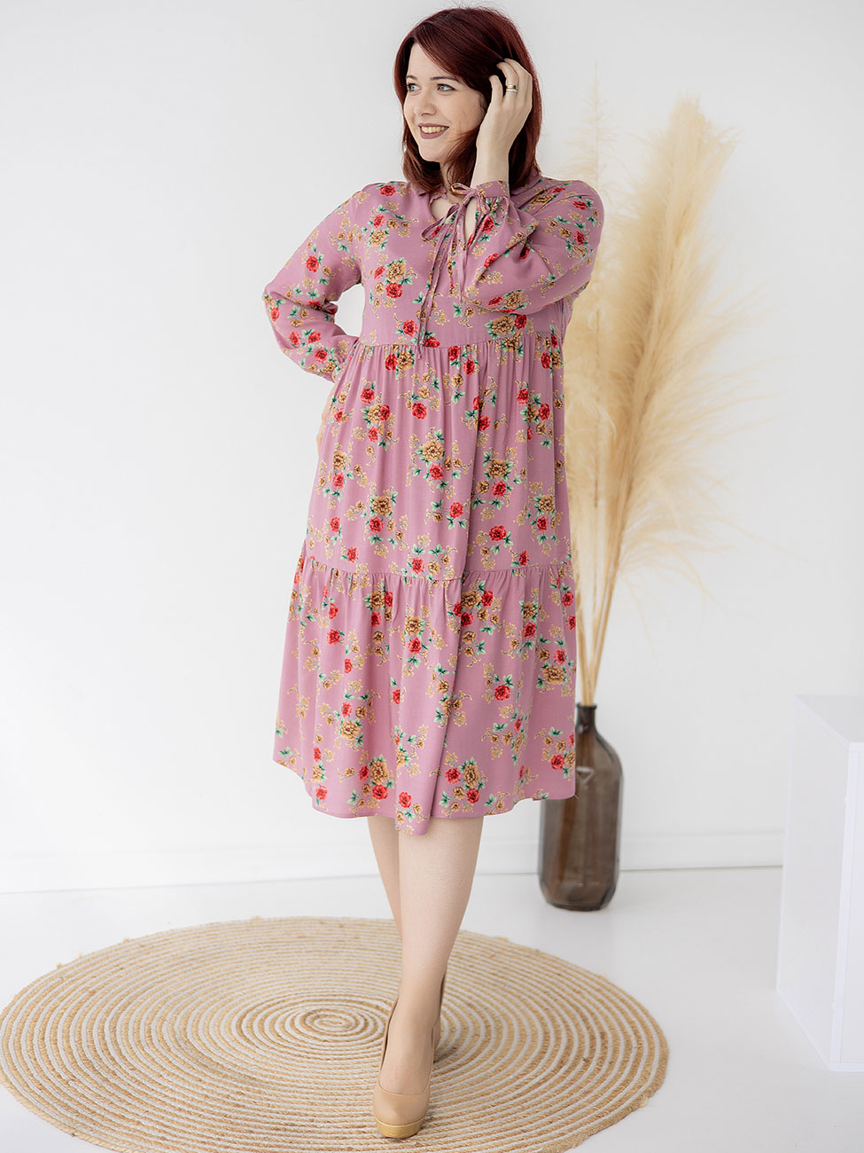 Красивое платье size+ на завязках Бузковий Vikamoda 3285, Красивое платье size+ на завязках Бузковий XL Vikamoda 3285
Красивое платье size+ на завязках Бузковий Vikamoda 3285, Красивое платье size+ на завязках Бузковий XL Vikamoda 3285