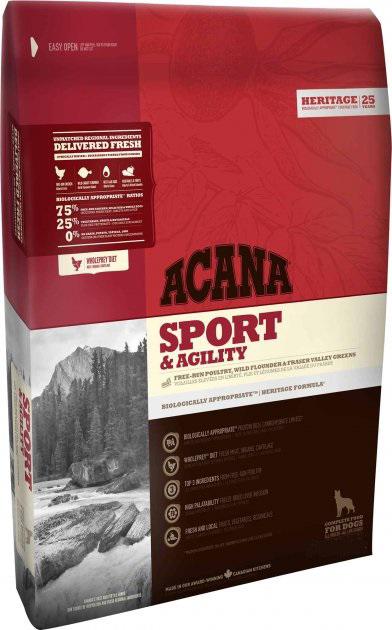 Сухой корм Acana Sport & Agility 17 кг для собак всех пород c повышенной активностью (цыпленок, камбала)
Сухой корм Acana Sport & Agility 17 кг для собак всех пород c повышенной активностью (цыпленок, камбала)