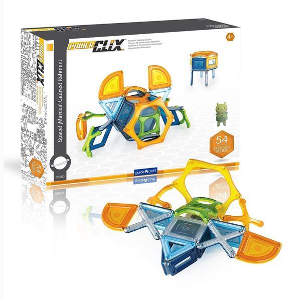 Магнитный конструктор Guidecraft PowerClix Explorer Series Космос, 54 детали (SKU-G9470) 39 x 29 x 7 см
Магнитный конструктор Guidecraft PowerClix Explorer Series Космос, 54 детали (SKU-G9470) 39 x 29 x 7 см