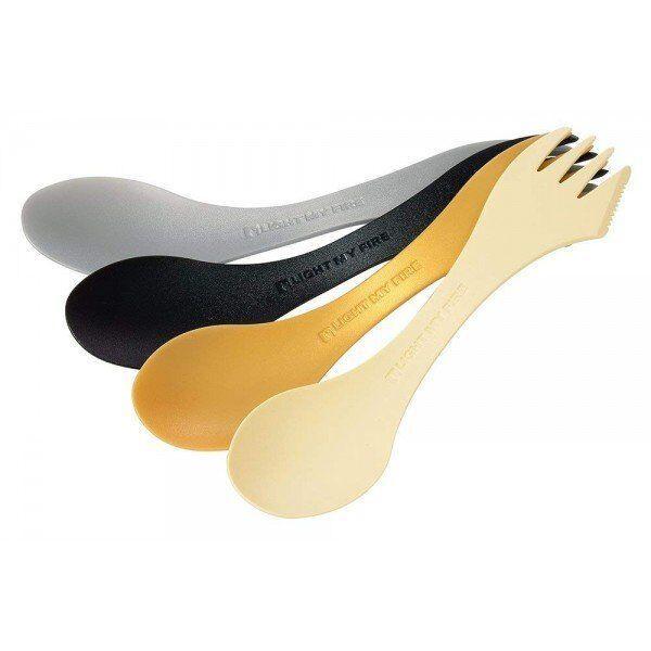 Туристический набор вилка ложка Light My Fire Spork original 4-pack Old gold/Silver/Blackpearl/Passion Beige
Туристический набор вилка ложка Light My Fire Spork original 4-pack Old gold/Silver/Blackpearl/Passion Beige