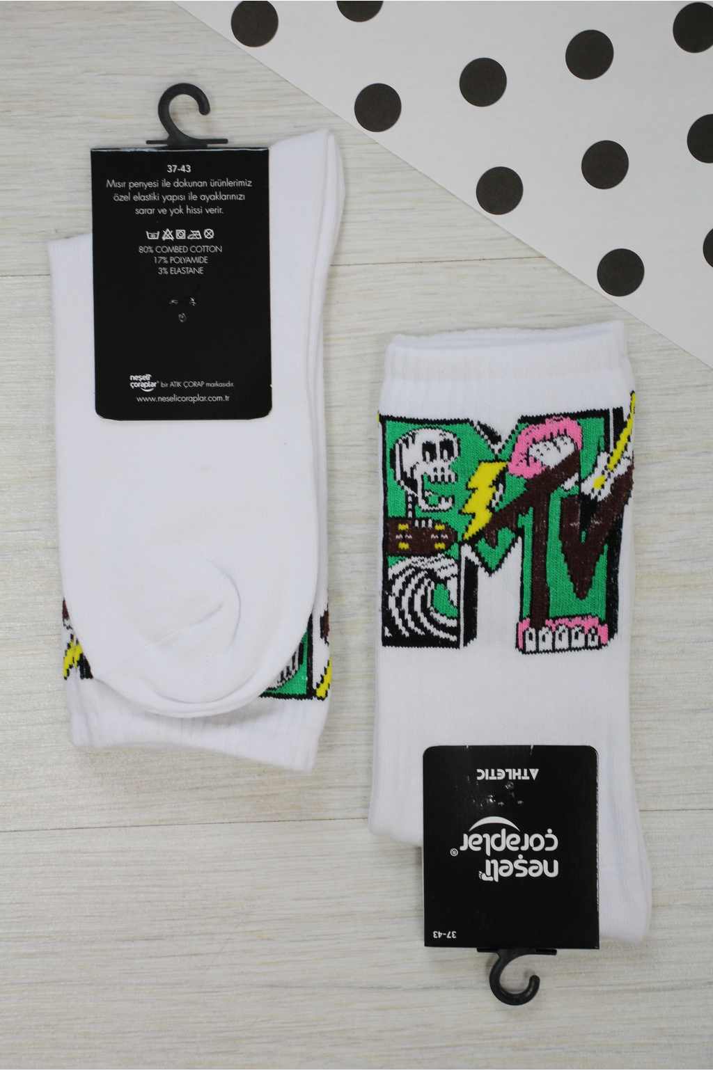 Носки Neseli Coraplar  / L / 41-43 см Белый, Носки Neseli Coraplar 27 / L / 41-43 см Белый 
Носки Neseli Coraplar  / L / 41-43 см Белый, Носки Neseli Coraplar 27 / L / 41-43 см Белый