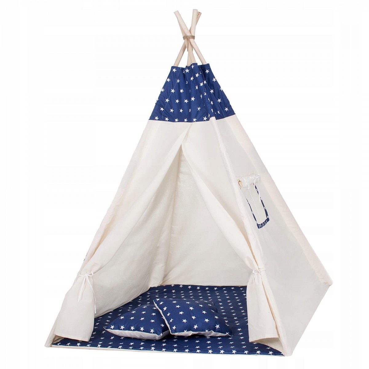 Детская палатка Вигвам SPRINGOS TIPI Игровой домик для детей 120 х 100 см Хлопок Белый синий (TIP08) XXL
Детская палатка Вигвам SPRINGOS TIPI Игровой домик для детей 120 х 100 см Хлопок Белый синий (TIP08) XXL