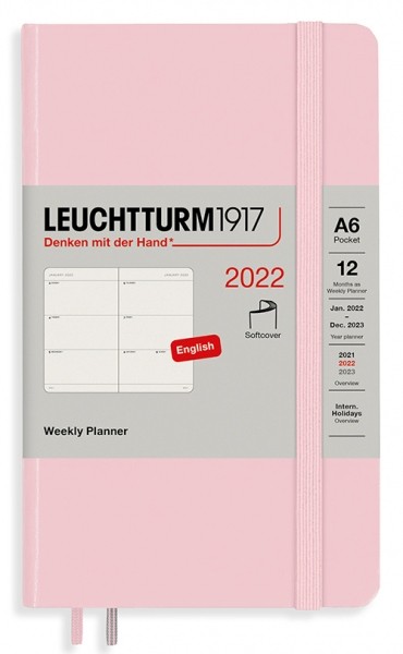 Щотижневик горизонтальний Leuchtturm1917 на 2022 рік кишеньковий 9 х 15 см рожевий м'який
Щотижневик горизонтальний Leuchtturm1917 на 2022 рік кишеньковий 9 х 15 см рожевий м'який