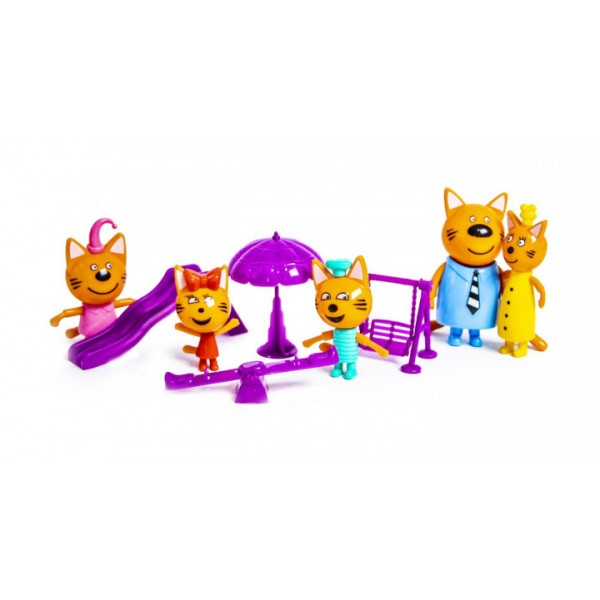 Игровой набор детский с фигурками Kidwill "Три Кота" Пластик Разноцветный (DP-N73-1)
Игровой набор детский с фигурками Kidwill "Три Кота" Пластик Разноцветный (DP-N73-1)