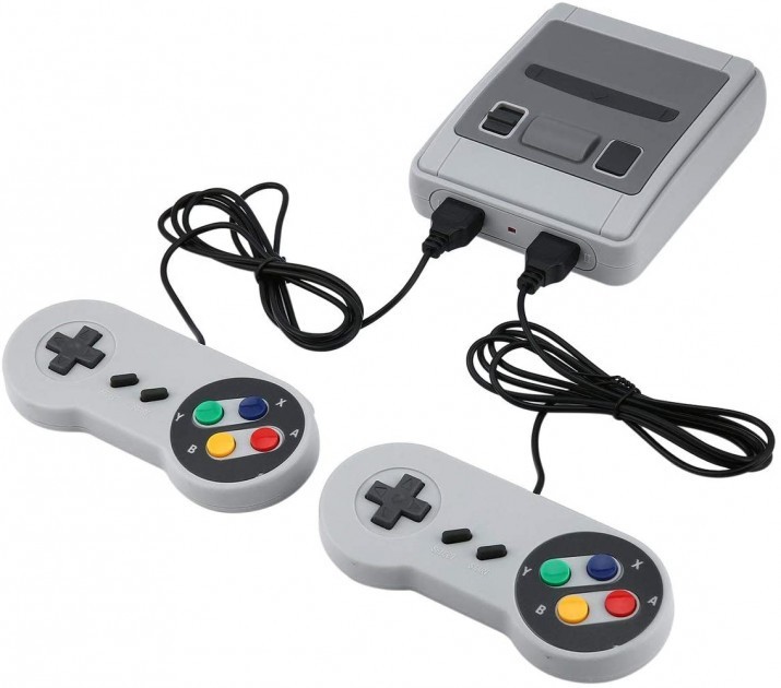 Ретро игровая консоль приставка 620 игр Game Box Dendy Super Mini с 2 джойстиками SFC
Ретро игровая консоль приставка 620 игр Game Box Dendy Super Mini с 2 джойстиками SFC