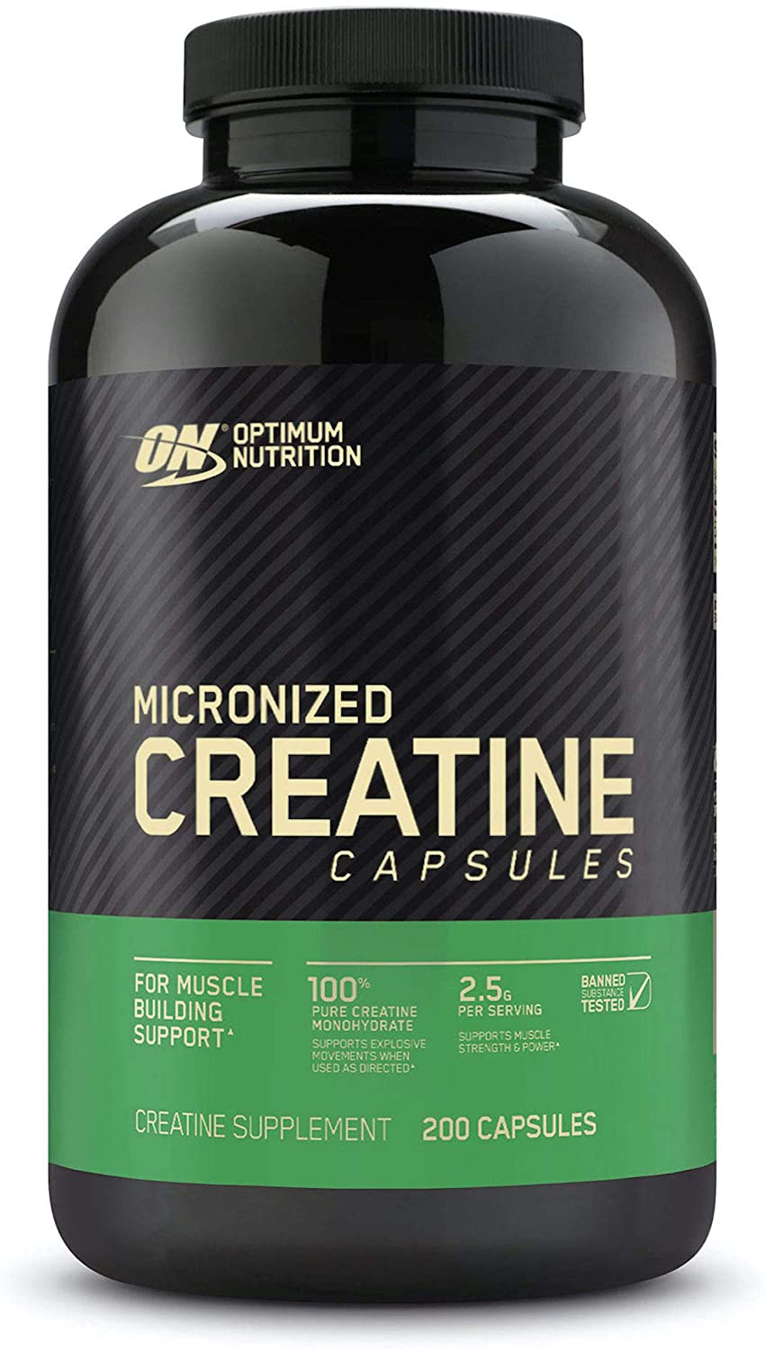 Креатин Optimum Nutrition Micronized Creatine Capsules 200 капсул (4384303767)
Креатин Optimum Nutrition Micronized Creatine Capsules 200 капсул (4384303767)