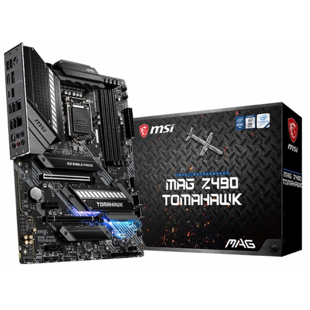 Материнская плата MSI MAG Z490 TOMAHAWK
Материнская плата MSI MAG Z490 TOMAHAWK