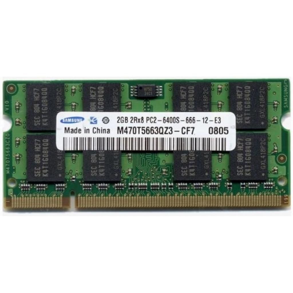 Модуль памяти для ноутбука SoDIMM DDR2 2GB 800 MHz Samsung (M470T5663QZ3-CF7)
Модуль памяти для ноутбука SoDIMM DDR2 2GB 800 MHz Samsung (M470T5663QZ3-CF7)