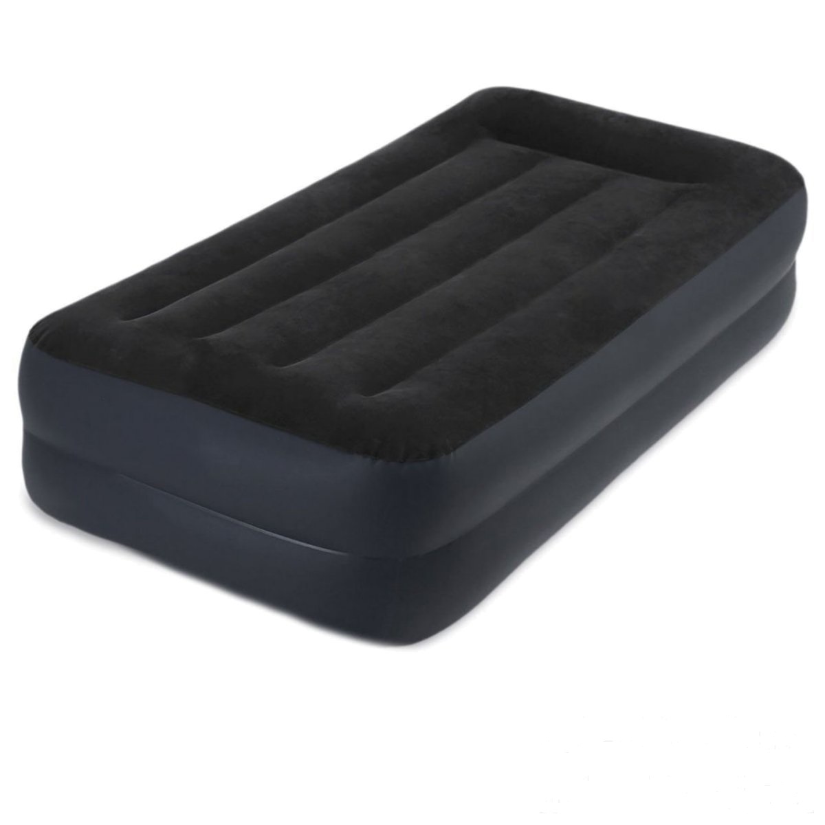 Надувная одноместная кровать Intex 64122 Pillow Rest Raised Bed с подголовником, встроенным электронасосом и фирменной сумкой для хранения (99х191х42) черная (it-64122)
Надувная одноместная кровать Intex 64122 Pillow Rest Raised Bed с подголовником, встроенным электронасосом и фирменной сумкой для хранения (99х191х42) черная (it-64122)